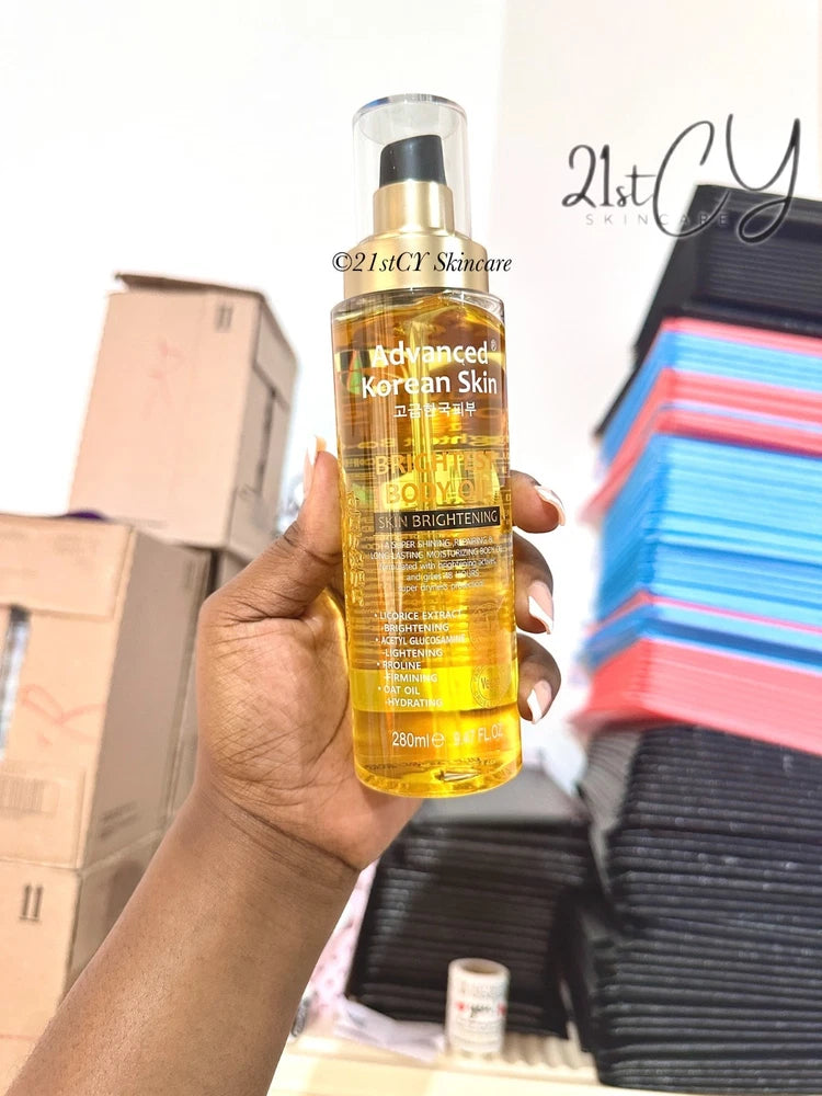 Advanced Korean Body Oil 280ml For Skin Brightening | Uk Seller