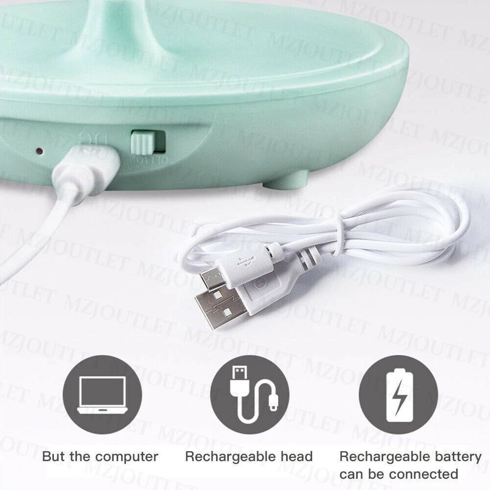 20 LED Flexible Touch Desk Light Bedside Reading Lamp Dimmable USB Rechargeable