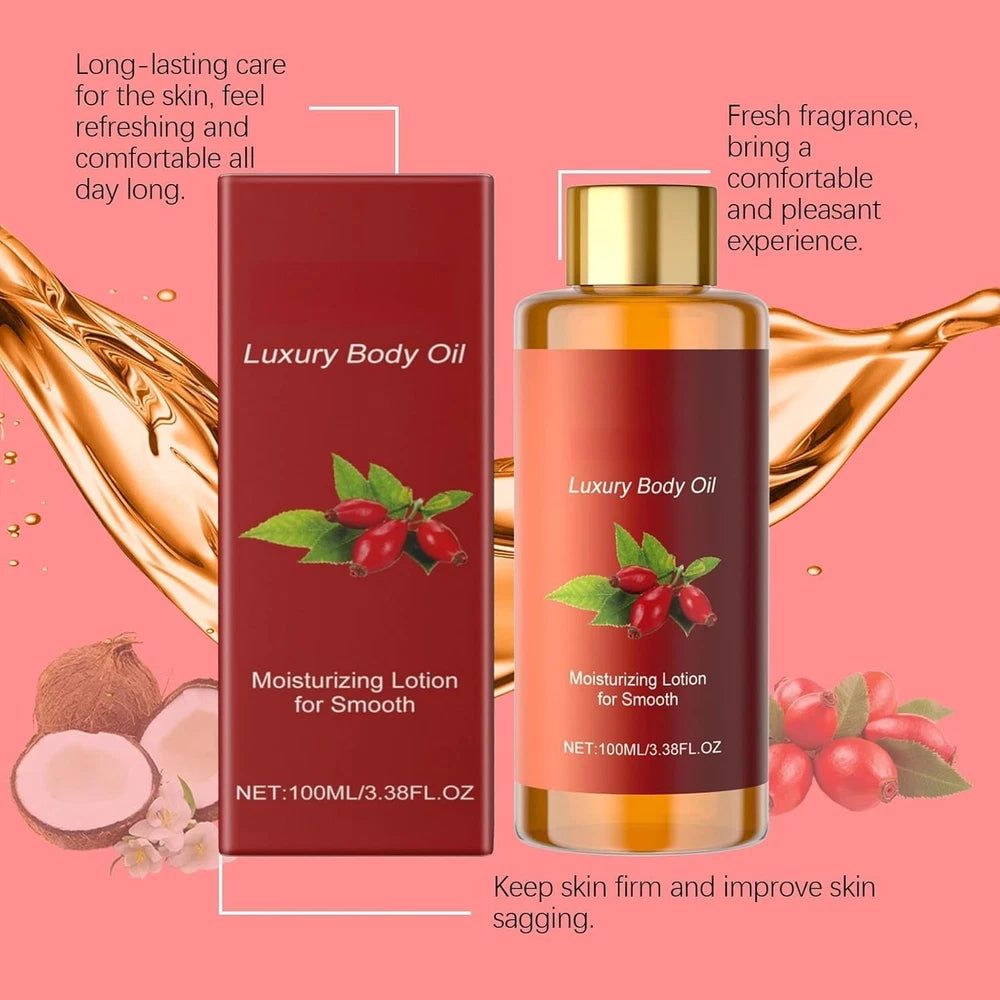 100ml Firming Body Oil, Luxury Body Oil,Glow Remedy Oil Skin Tightening