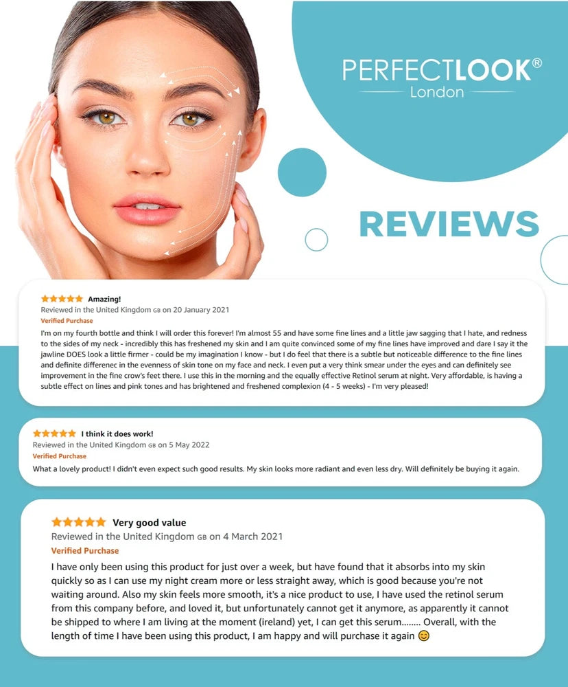 Hyaluronic Acid Serum 5% for Face with Vitamin B5 97.6% Natural Ingredients 30ml