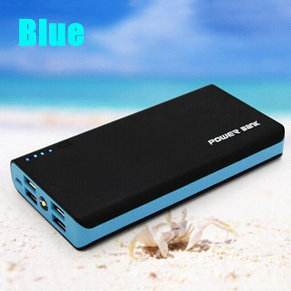 9000000mAh Power Bank Fast Charger Battery Pack Portable 4 USB for Mobile Phone.