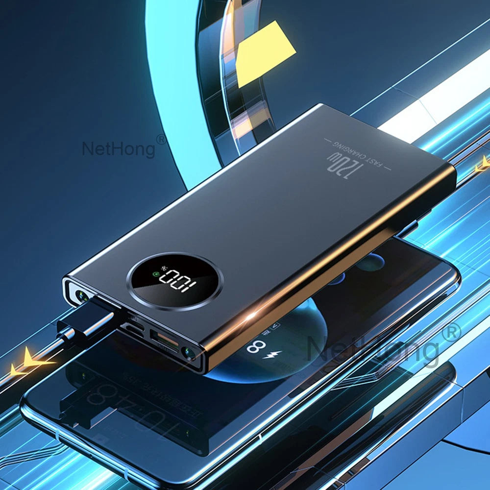 9000000mAh Power Bank Fast Charger Battery Pack Portable 4 USB for Mobile Phone.