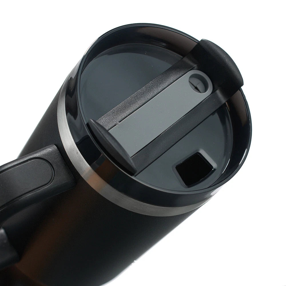 40 Tumbler Straw Lid Insulated Stainless Steel Water Bottle Coffee Mug Travel L