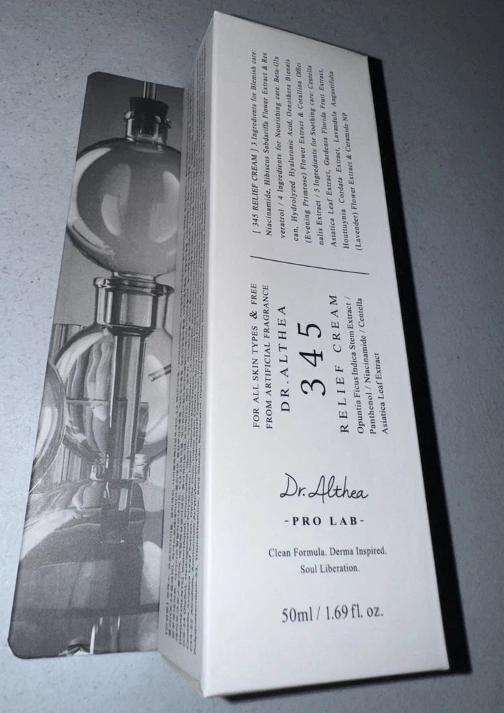 [3 PACK] Dr. Althea 345 Relief Daily Face Moisturizer Cream 50ml 1.69 fl oz