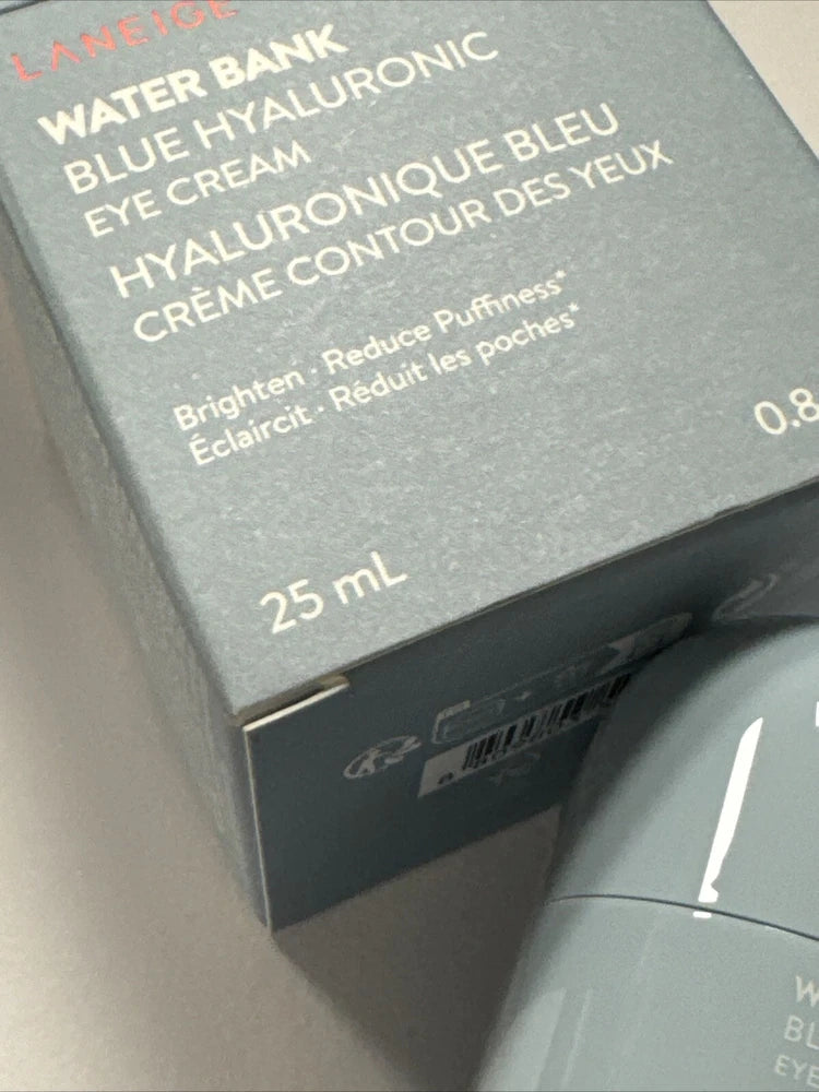 LANEIGE Water Bank Blue Hyaluronic Eye Cream 25ml New & Boxed