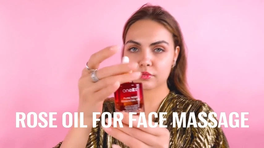 Rose Oil Face Hair Body Removes Dark Spots Skin Marks Brighten Recover Dry Skin