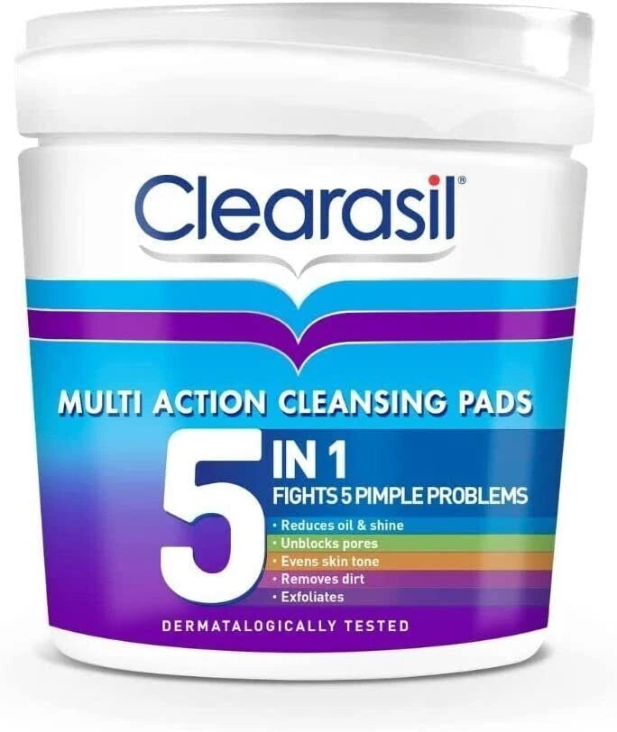 CLEARASIL - Gentle Gel Wash, Cleansing Wash,  Exfoliating Scrub + Cleansing Pads