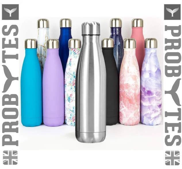 Stainless Steel Water Bottle Double Wall Vacuum Insulated Thermal Flask Sports