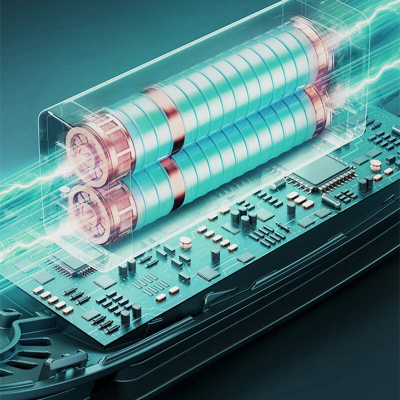 Neck Fan USB Portable Neck Fan Rechargeable Portable Cooler Neckband Bladeless~