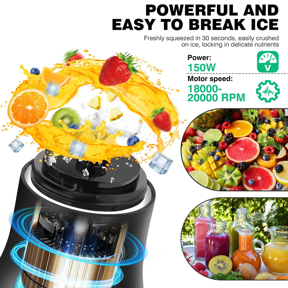 3800W Portable Blender for Shakes and Smoothies, 4000mAh Rechargeable 6 Blades