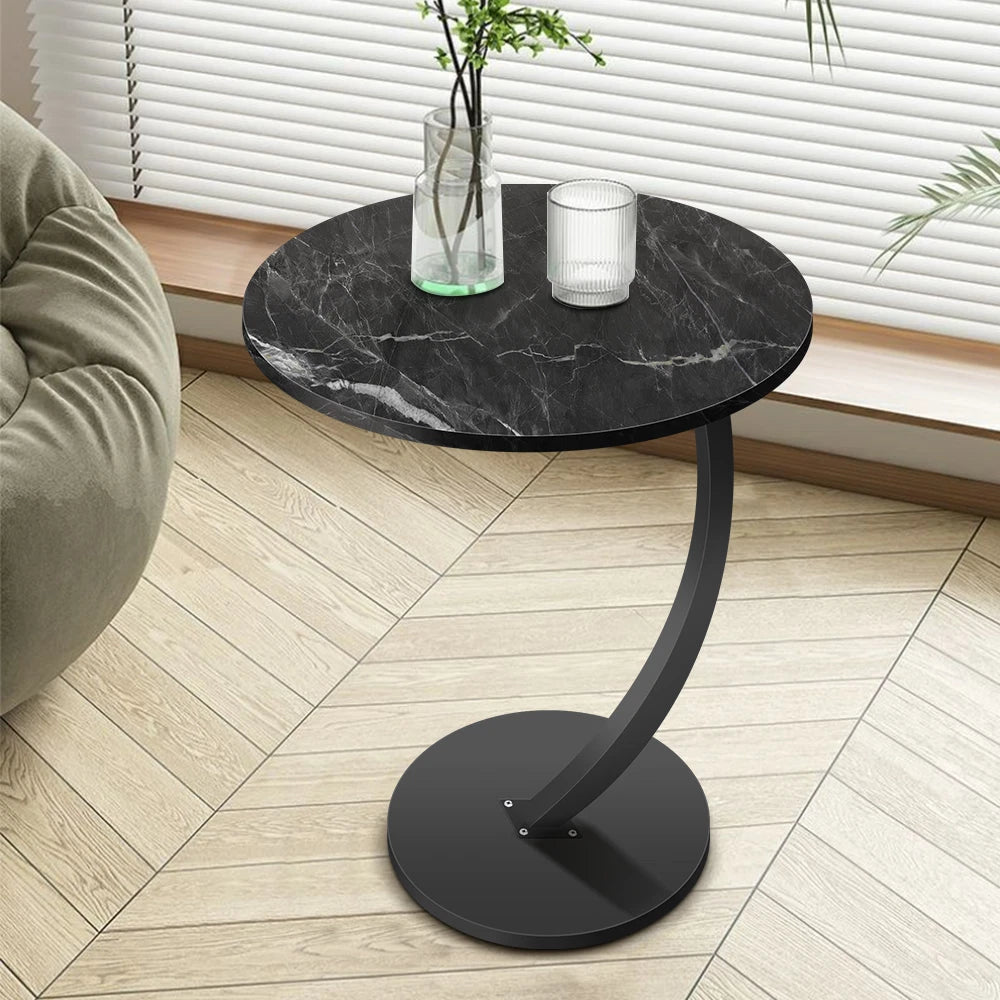 Side Table C Shaped Sofa Small End Table Table Coffee Laptop Living Room Bedroom
