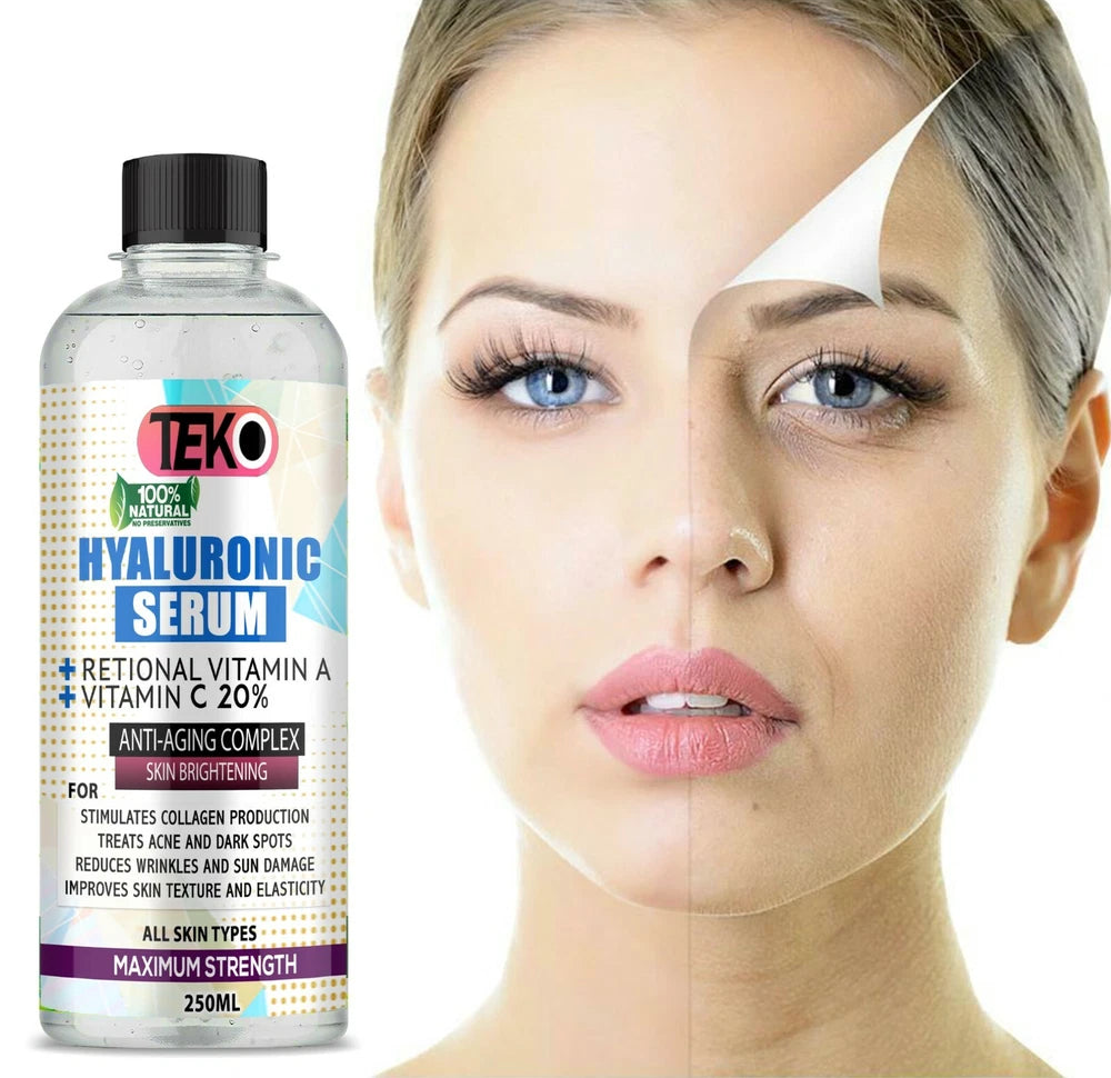 Vitamin C Serum 💜 Hyaluronic Acid Suitable for Anti Ageing Wrinkle Face Care ❤️