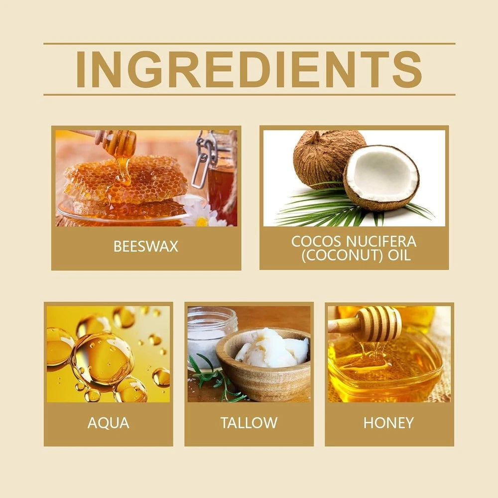 Organic Tallow and Honey Balm-Beef Tallow Face Cream-Grass Fed Beef Tallow Moist