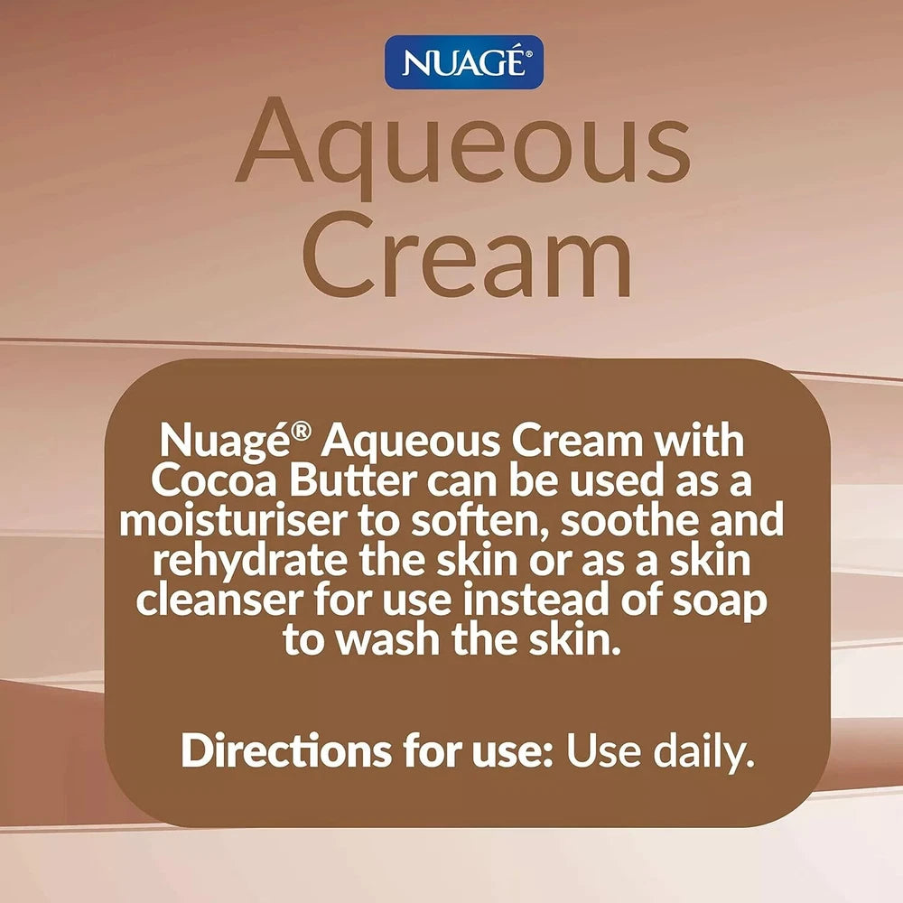 AQUEOUS MOISTURISING CREAM LOTION 500ML RELIEF OF DRY DRY SKIN FRAGRANCE FREE
