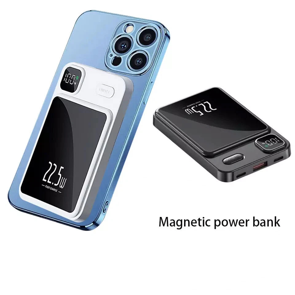 Magsafe Power Bank Wireless Charger Magnetic Battery Pack for iPhone Samsung UK