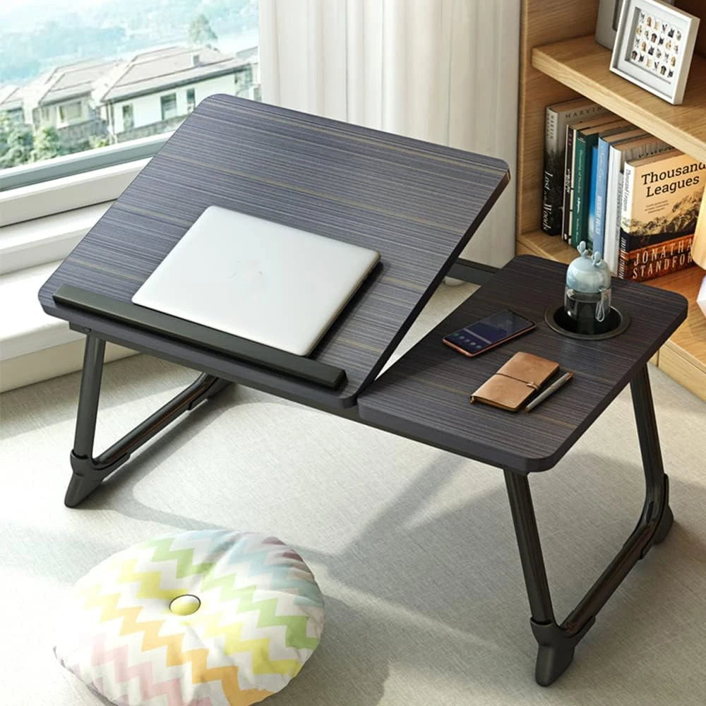 Folding Laptop Table Stand Bed Tray Sofa Lap Portable Computer Desk Breakfast