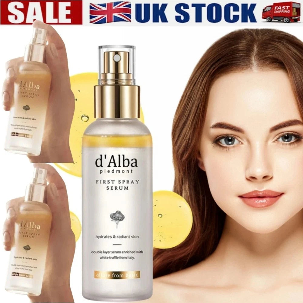 100ml d'Alba White Truffle First Spray Serum Light-weight Face Moisturizer UK