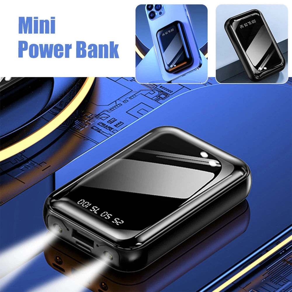 9000000mAh Power Bank Fast Charger Battery Pack Portable 4 USB for Mobile Phone.