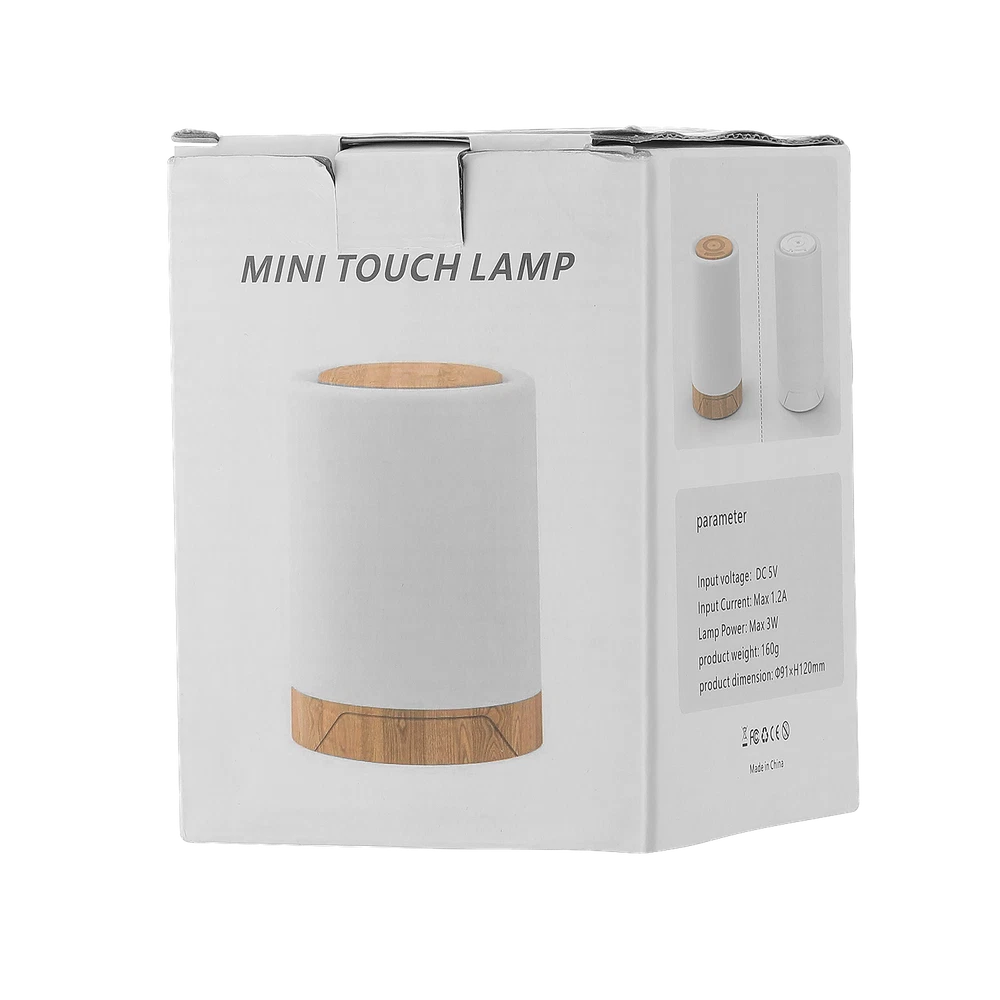 Wireless Touch Sensor Night Light Hallway/Bedside Desk Table LED Dimmable Lamp