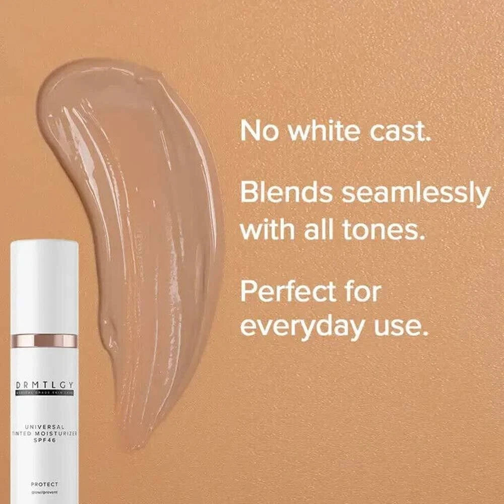 50ml DRMTLGY Tinted Face Moisturizer with SPF46 Sunscreen Skin Care