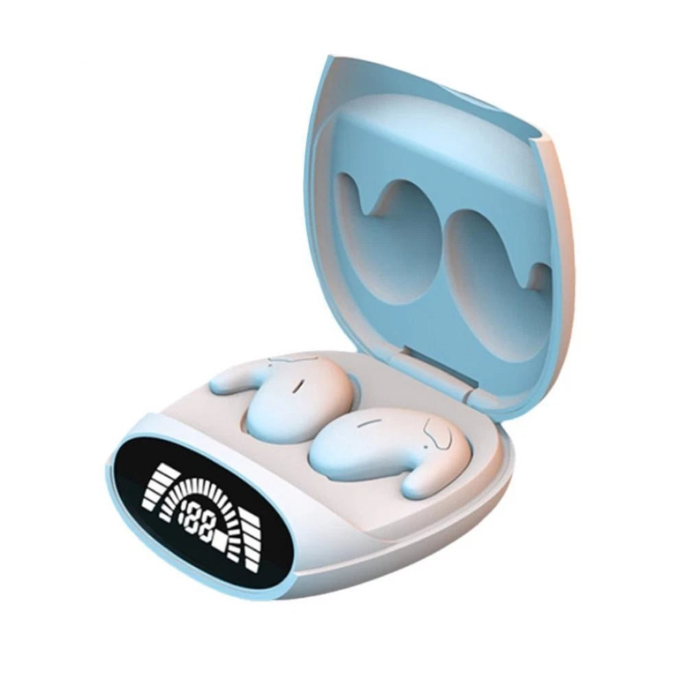 Wireless Bluetooth Earbuds Invisible Sleep Earphones Noise Cancelling TWS