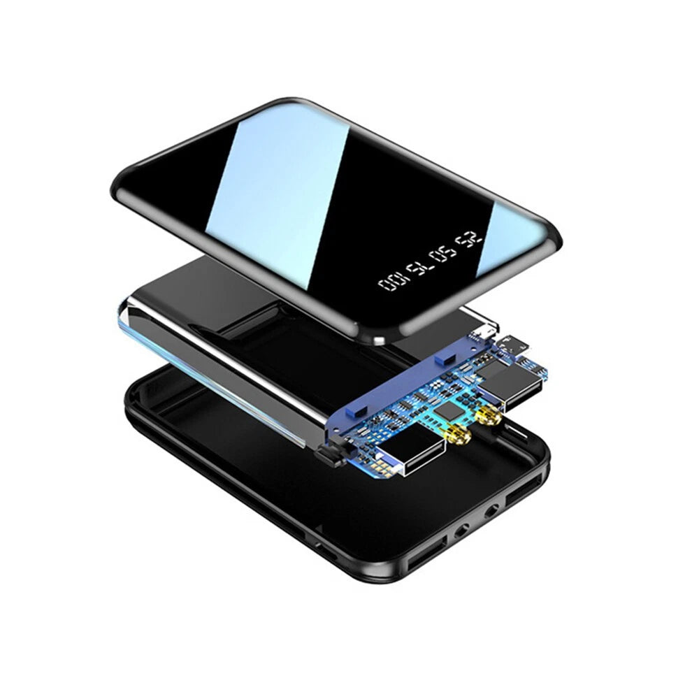 9000000mAh Power Bank Fast Charger Battery Pack Portable 4 USB for Mobile Phone.