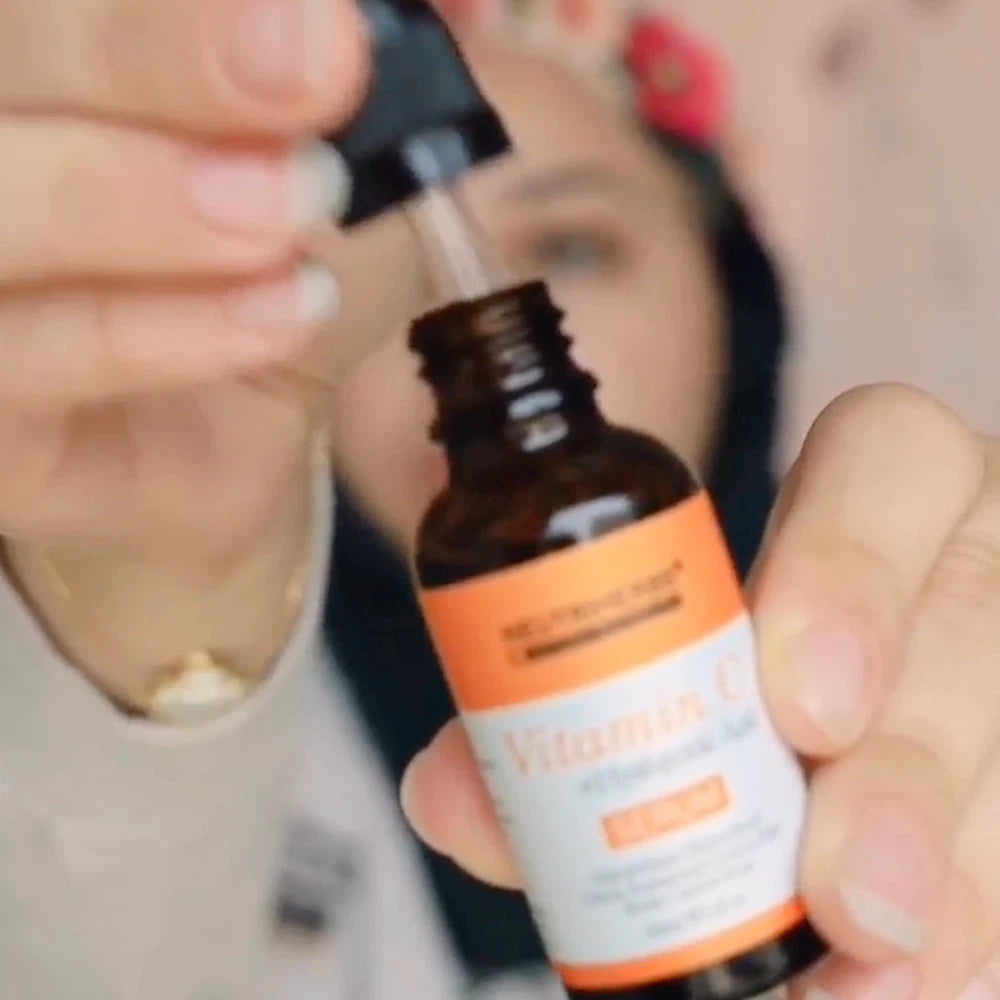 Vitamin C Face Serum Cream with Hyaluronic Acid - Anti Ageing/Aging Anti Wrinkle