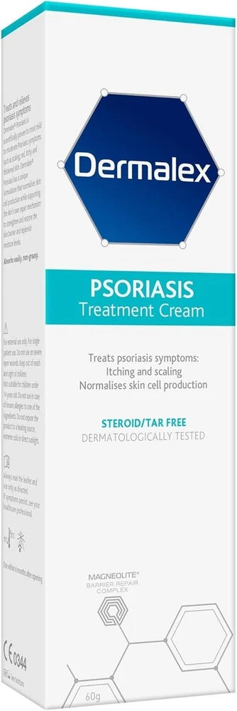 Dermalex Psoriasis Treatment Cream – Clinically Proven to 60 g (Pack of 1)