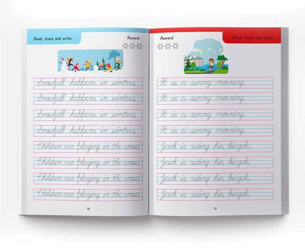 Cursive Handwriting - Sentence Practice Workbook