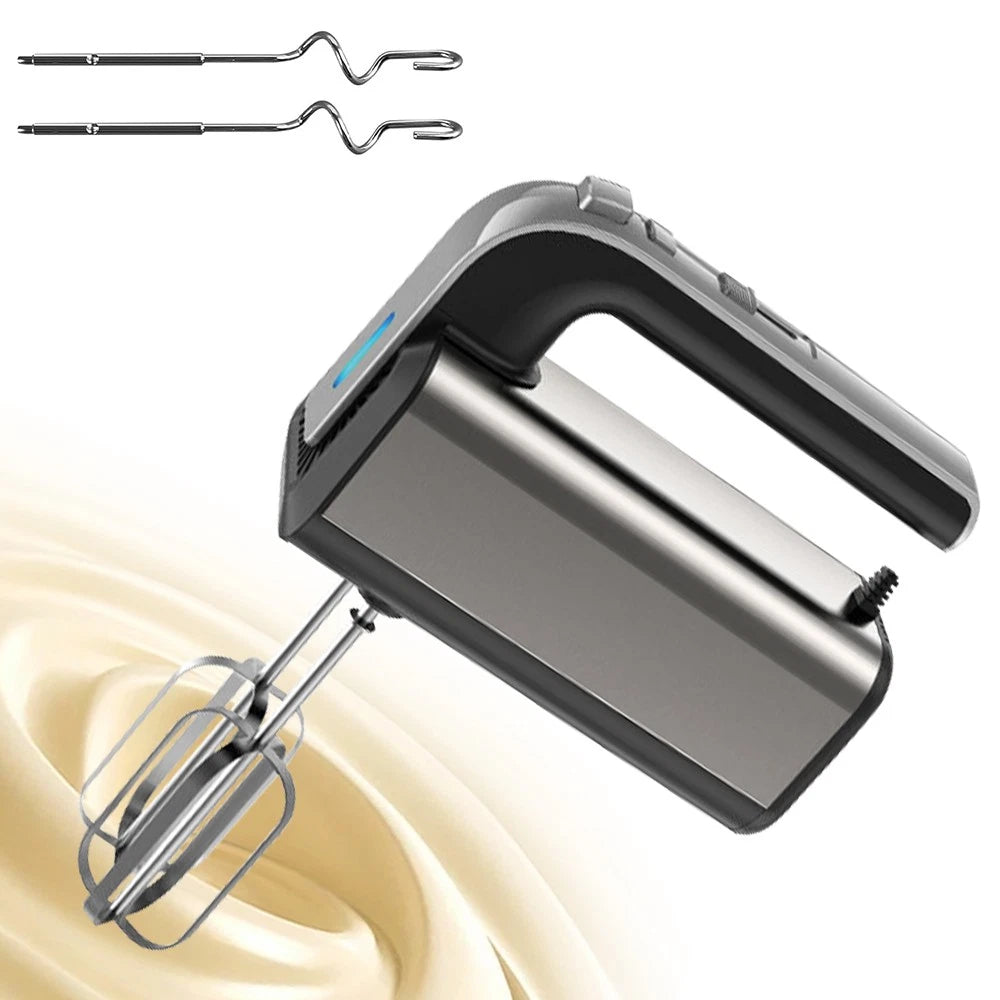 800W Electric Hand Mixer Food Whisk 5 Speeds Turbo Egg Beater Cake Baking