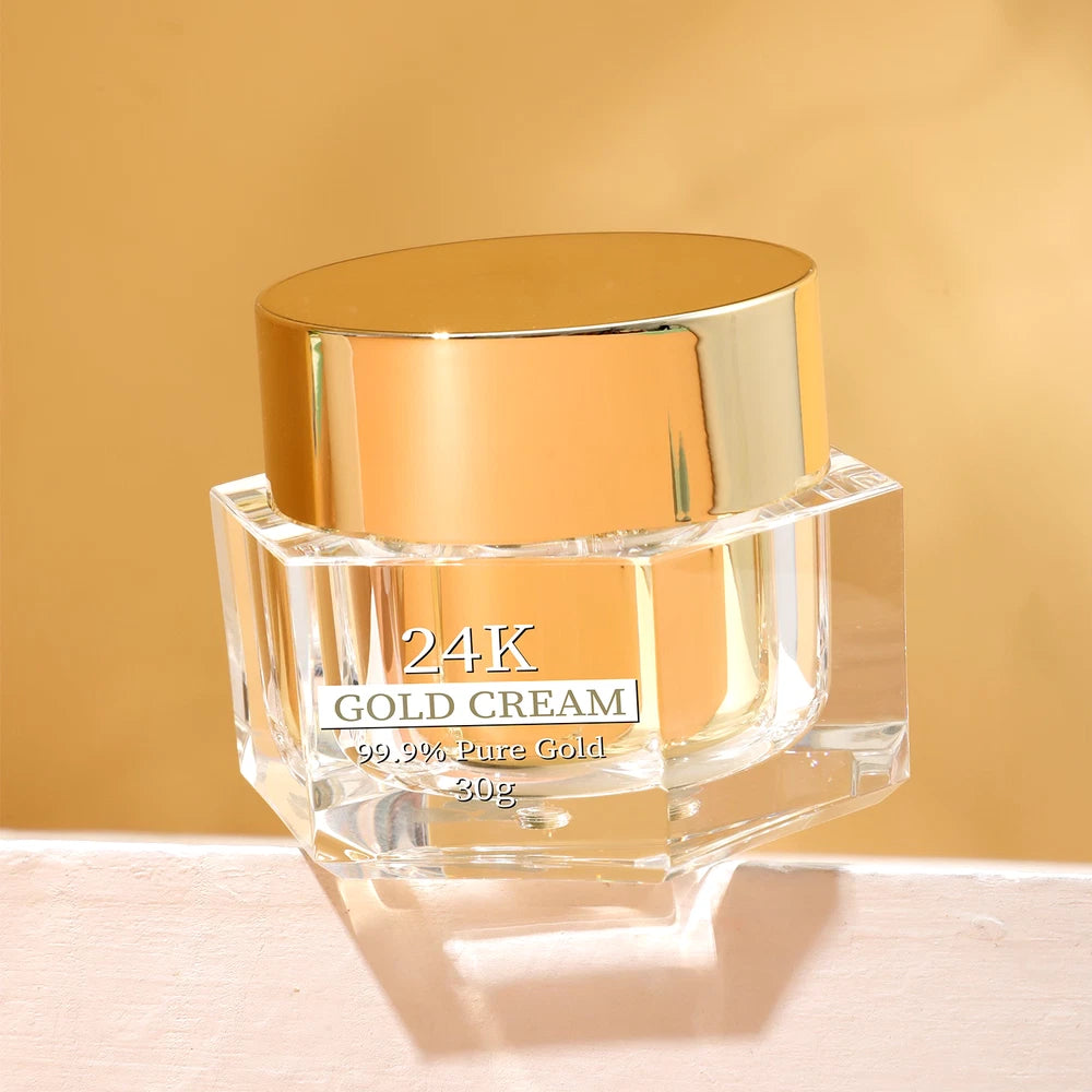 24K GOLD CREAM WRINKLE REPAIR ANTI AGING TIGHTENS & INCREASE  SKIN ELASTICITY