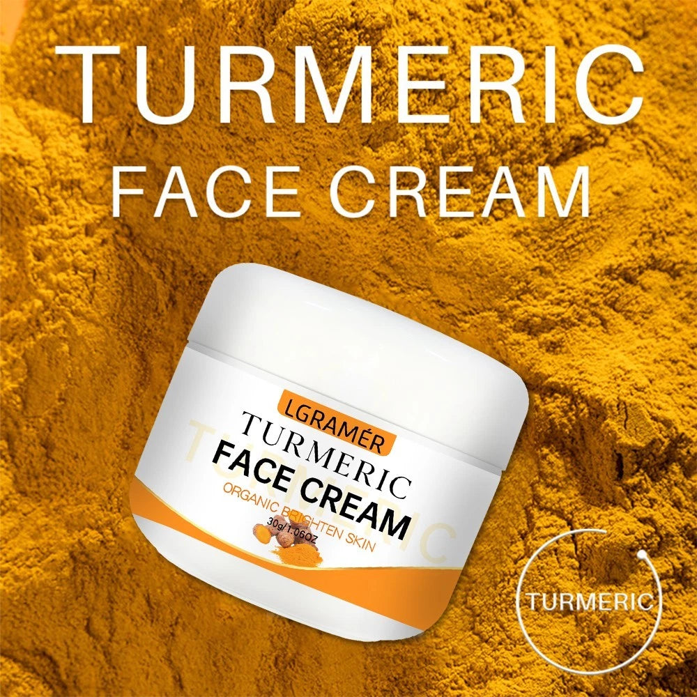 Turmeric Face Cream Whitening Cream, Anti-Aging, Moisturizing Anti-wrinkle Fade