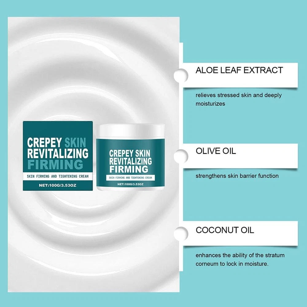 Crepey Skin Revitalizing Firming Cream Quick Absorption Skin Repair Care- uk🎁