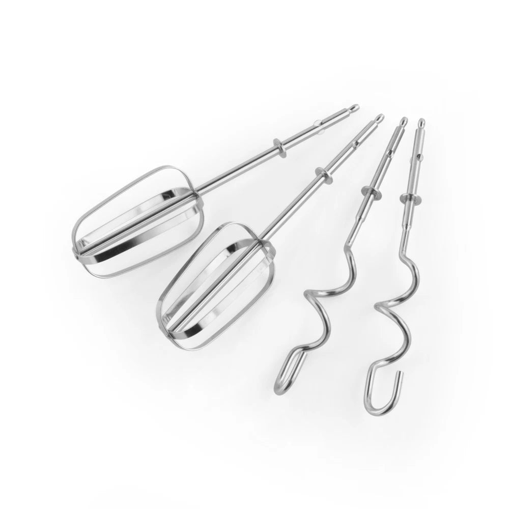 Salter Aspen Easy-Store Hand Mixer, Electric Baking Whisk, Beaters & Dough Hooks