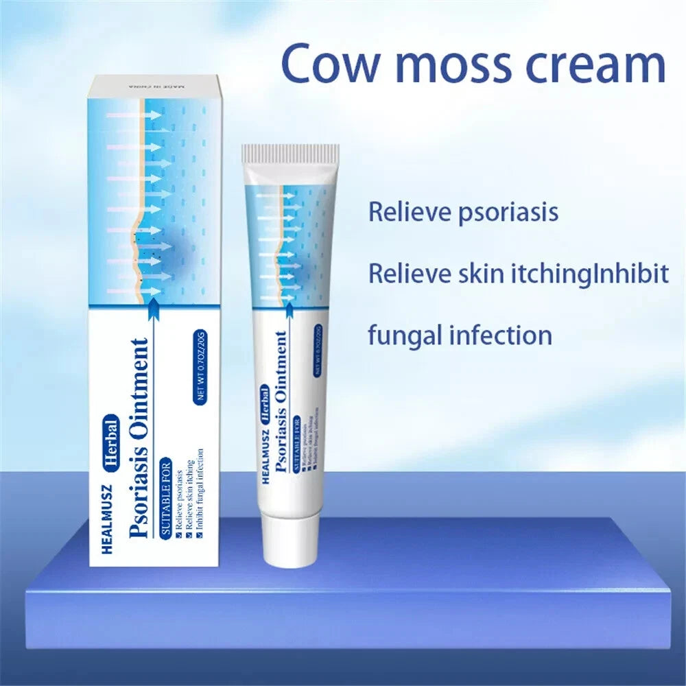 Natural Psoriasis Cream for Dermatitis Eczematoid Eczema Skin Ointment Treatment