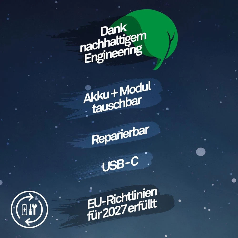 Table Lamp Rechargeable LED Desk Night Light Dimmable Cordless Touch Anthracite