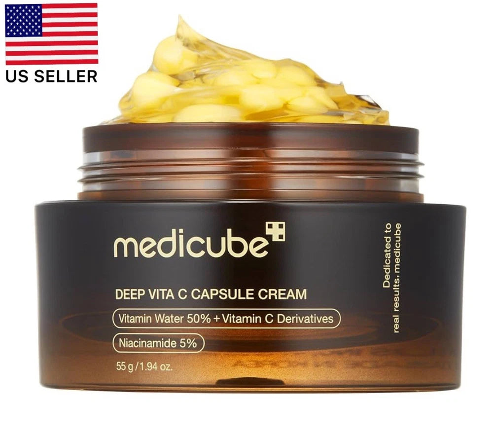 Medicube Deep Vita C Capsule Cream, Glow Hydration, Dark Spots 54g/1.94 Fl oz