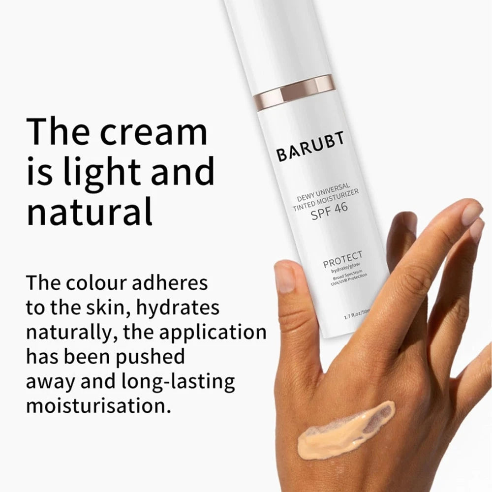 BARUBT Tinted Face Moisturizer with SPF46 Sunscreen Skin Care 50ml