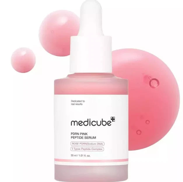 Medicube PDRN Pink Peptide Serum, Niacinamide, Hydrating, Korean Skincare