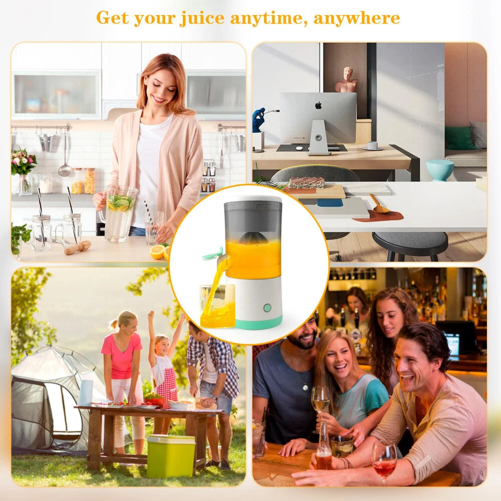 Electric Juicer Portable Orange Juice Squeezer Press Machine Fruit Citrus Juicer
