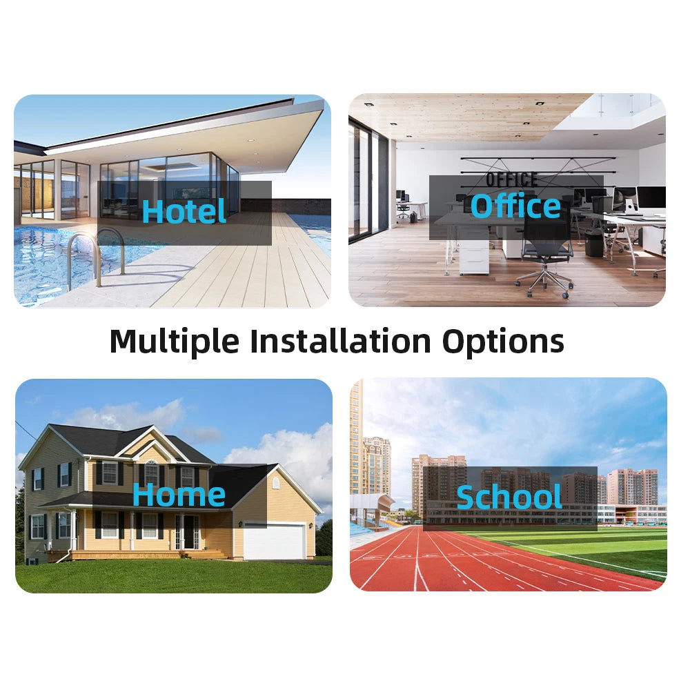 8MP 4K Wireless IP Camera WIFI Outdoor CCTV PTZ Smart Home Security IR Cam IP66