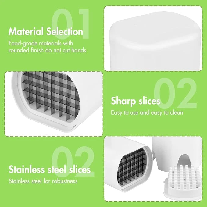 Potato Chopper Chipper Vegetable Cutter French Fries Maker Slicer KitchenTool