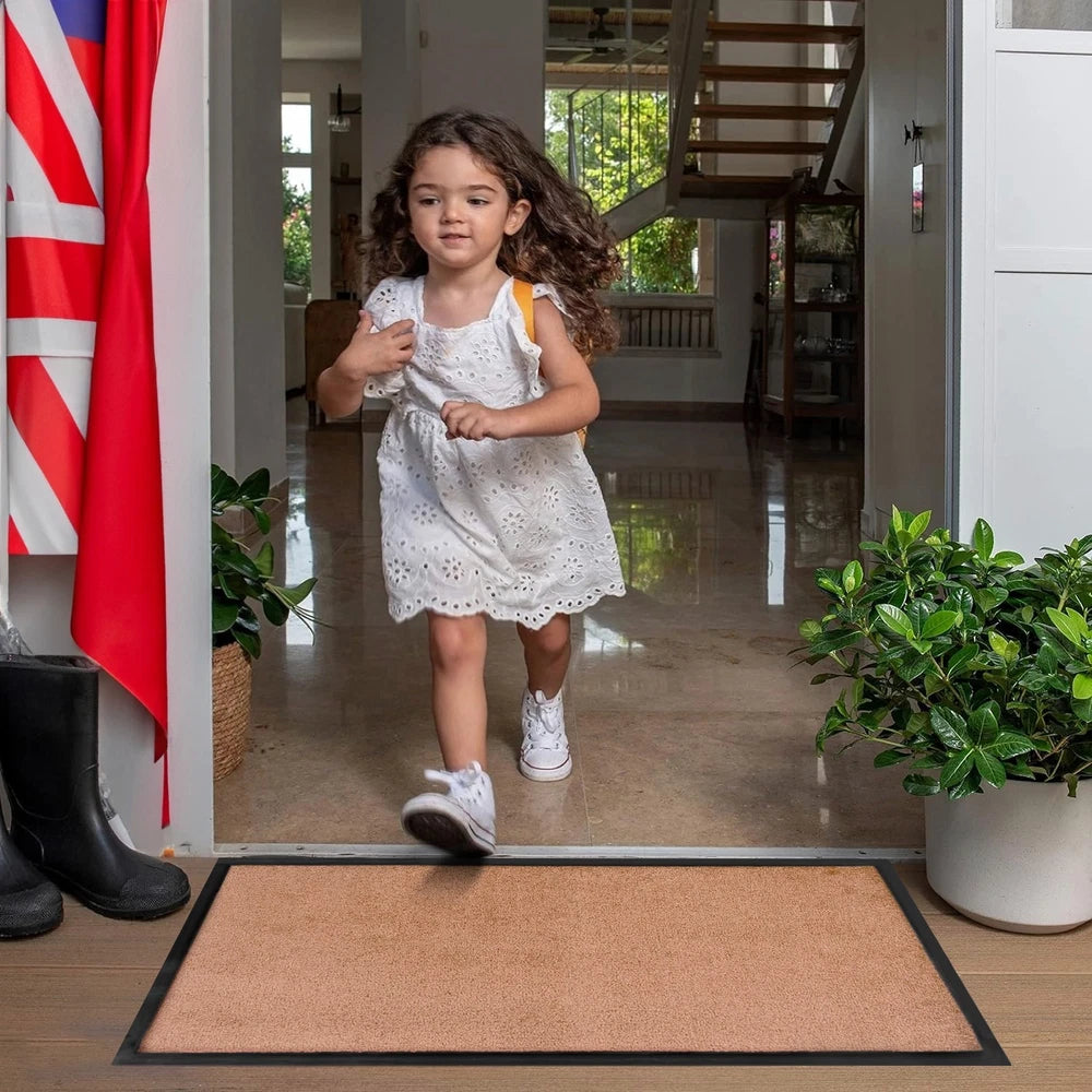 Door Mat Heavy Duty Barrier Rubber Entrance Non-Slip Floor Rugs Kitchen Runner