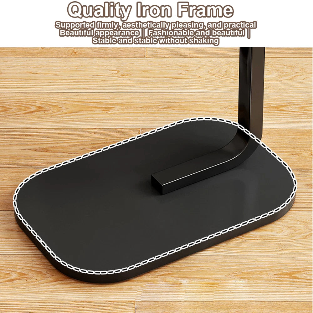 C-SHAPED COMPACT SOFA SIDE END TABLE COFFEE LAPTOP TABLE LIVING ROOM BEDROOM