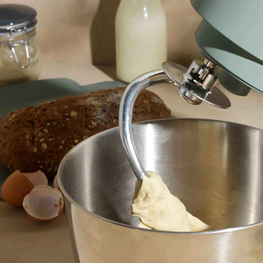 Progress Electric Stand Mixer 8 Speeds Stainless Steel 4L Bowl Go Bake Teal