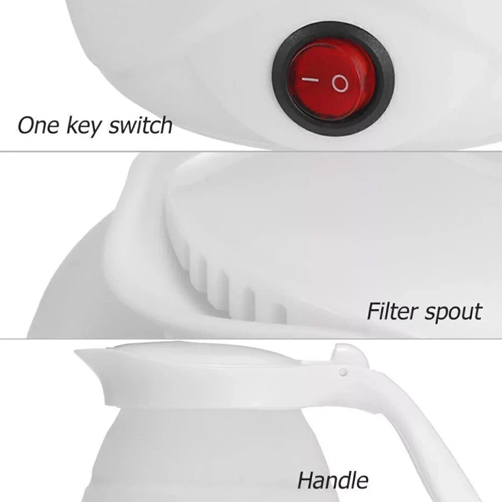 Portable Electric Water Kettle: Ideal for Travel, Camping, Caravan Kettle Mugs
