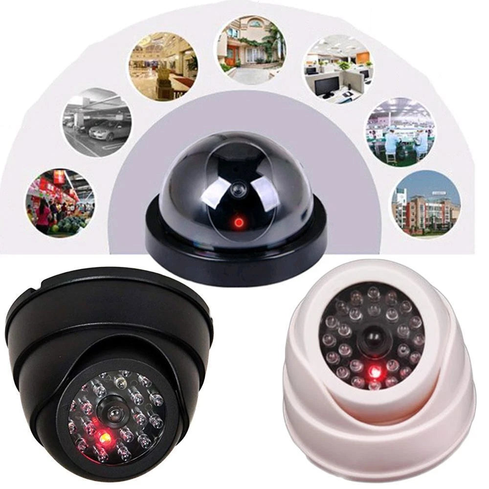 Camera CCTV Security Surveillance Dome Cam Fake IR LED Light Outdoor
