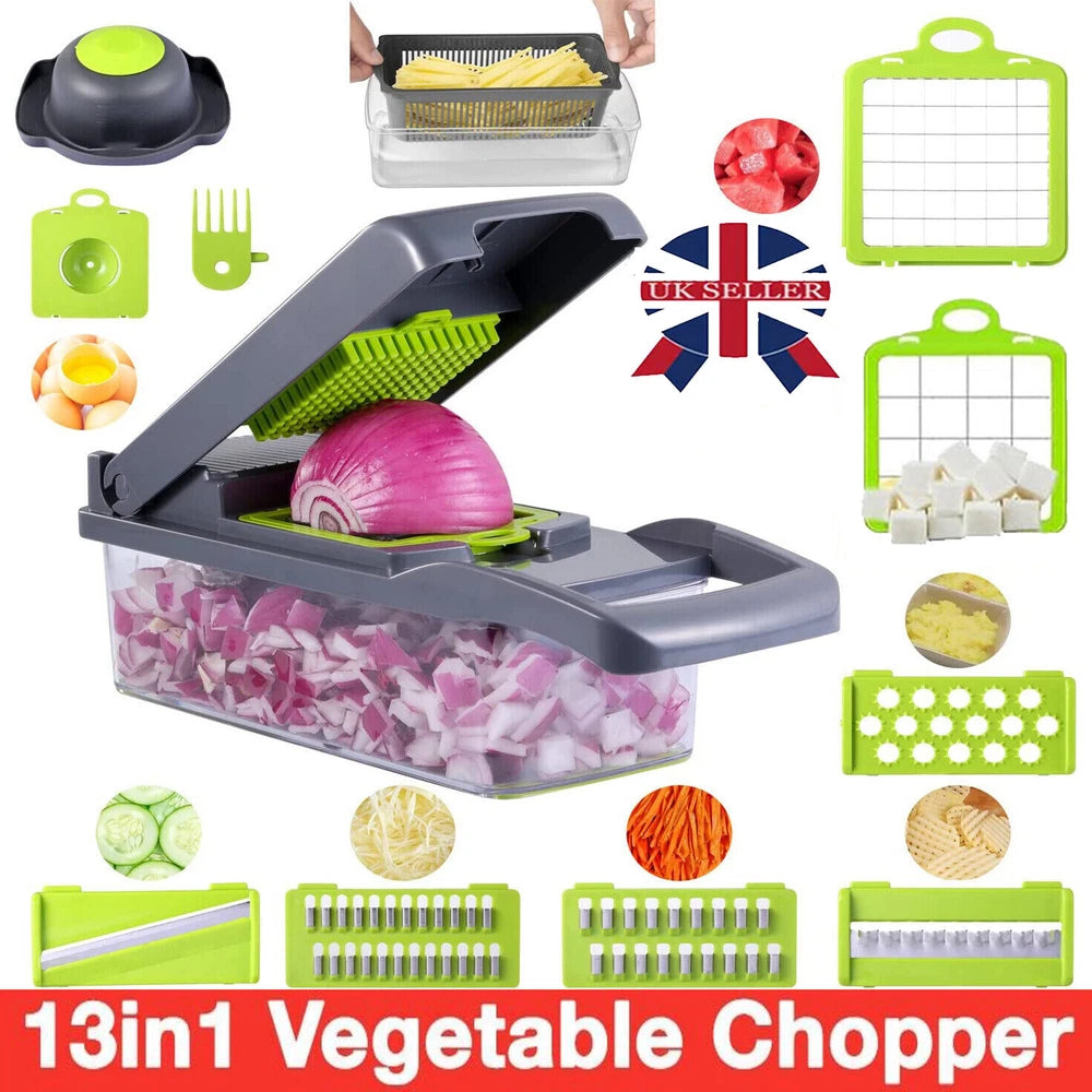 Vegetable Chopper,Food Choppers Onion Chopper Veggie Slicer Cutter Dicer Kitchen