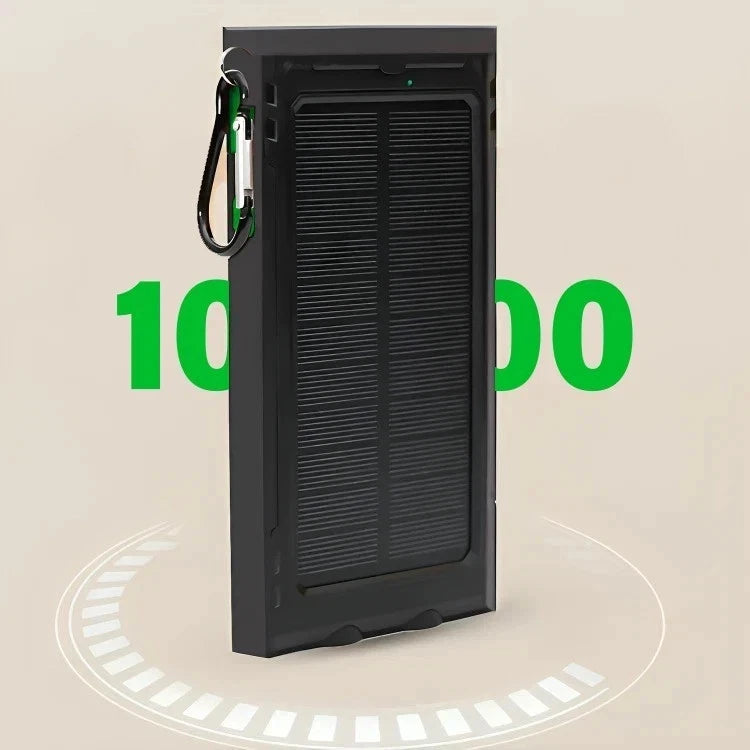 9000000mah Solar Power Bank Pack USB LED Pack Battery Fast Charger For Phone