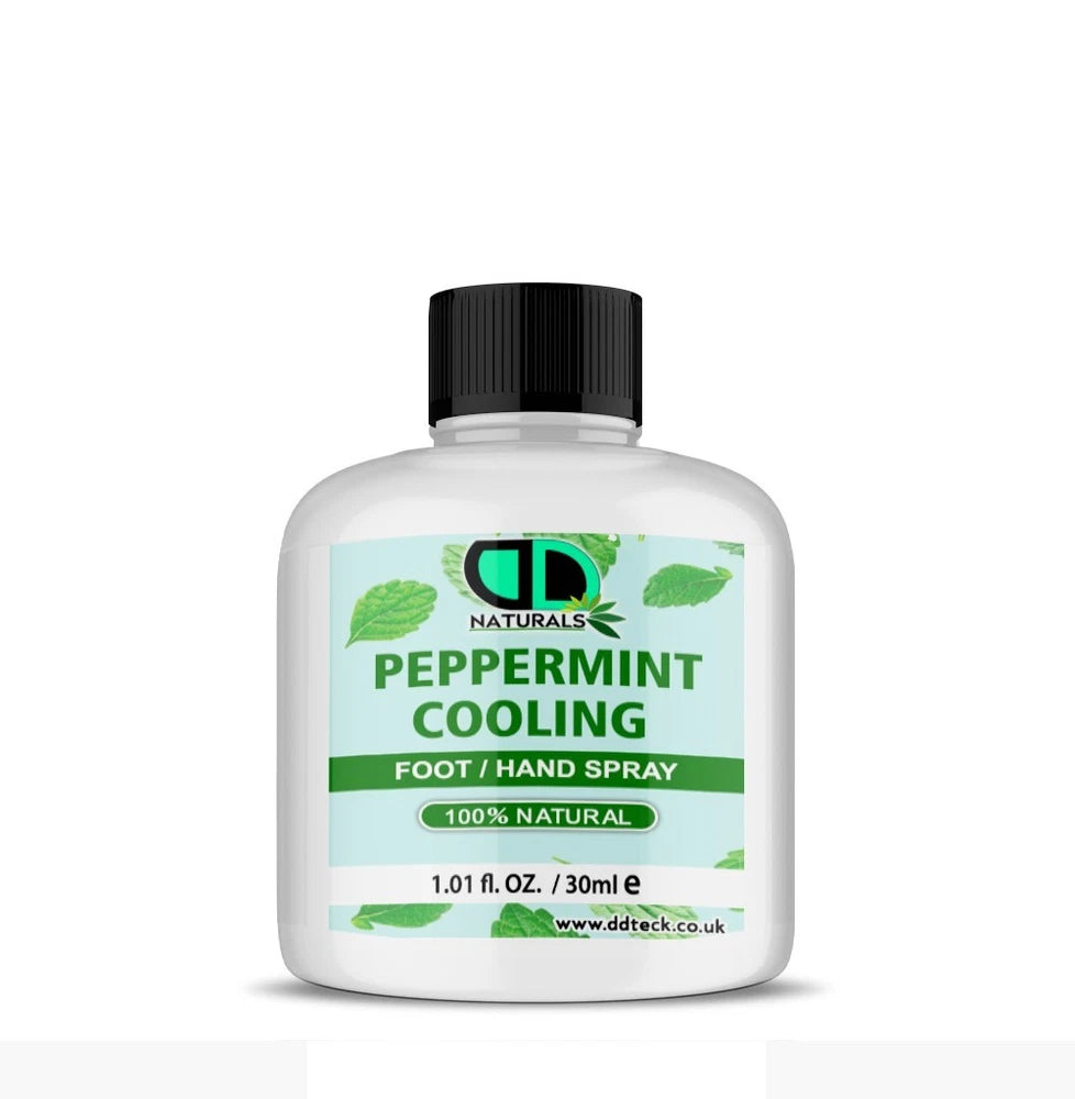 100% Natural Peppermint Hand & Foot Spray–Soothing, Cooling, and Pain Relief UK